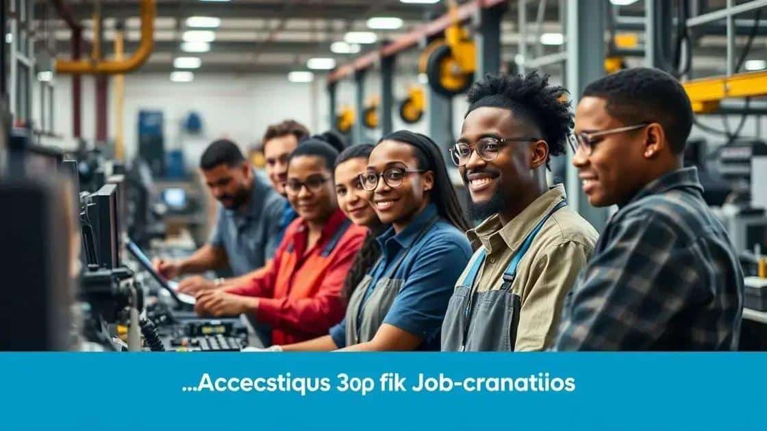 Impact on job creation
