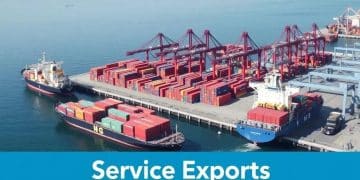 Significant deceleration in U.S. service exports raises concerns