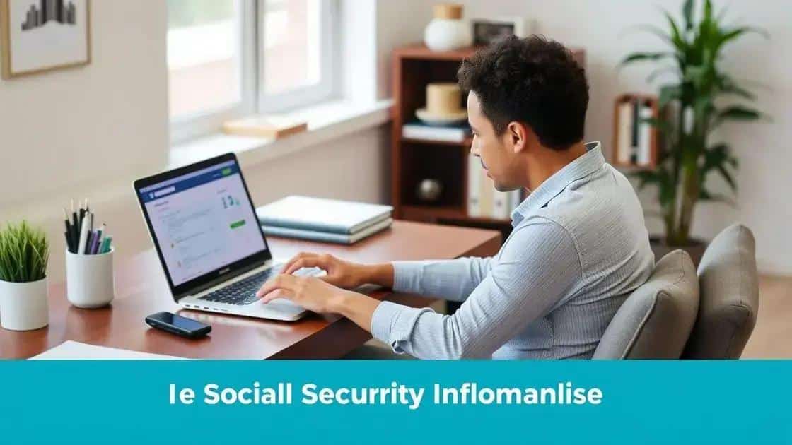 Step-by-step guide to updating your information online