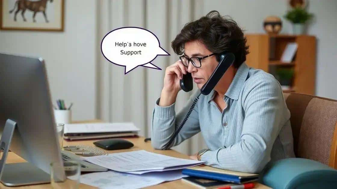 What to do if you encounter problems during the process