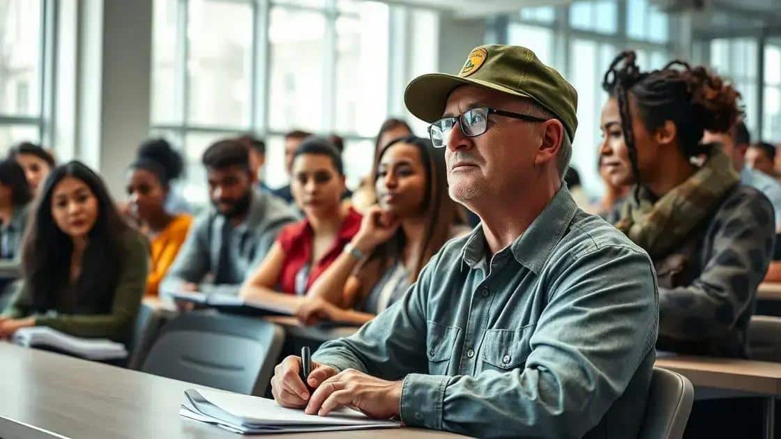 Educational opportunities for veterans