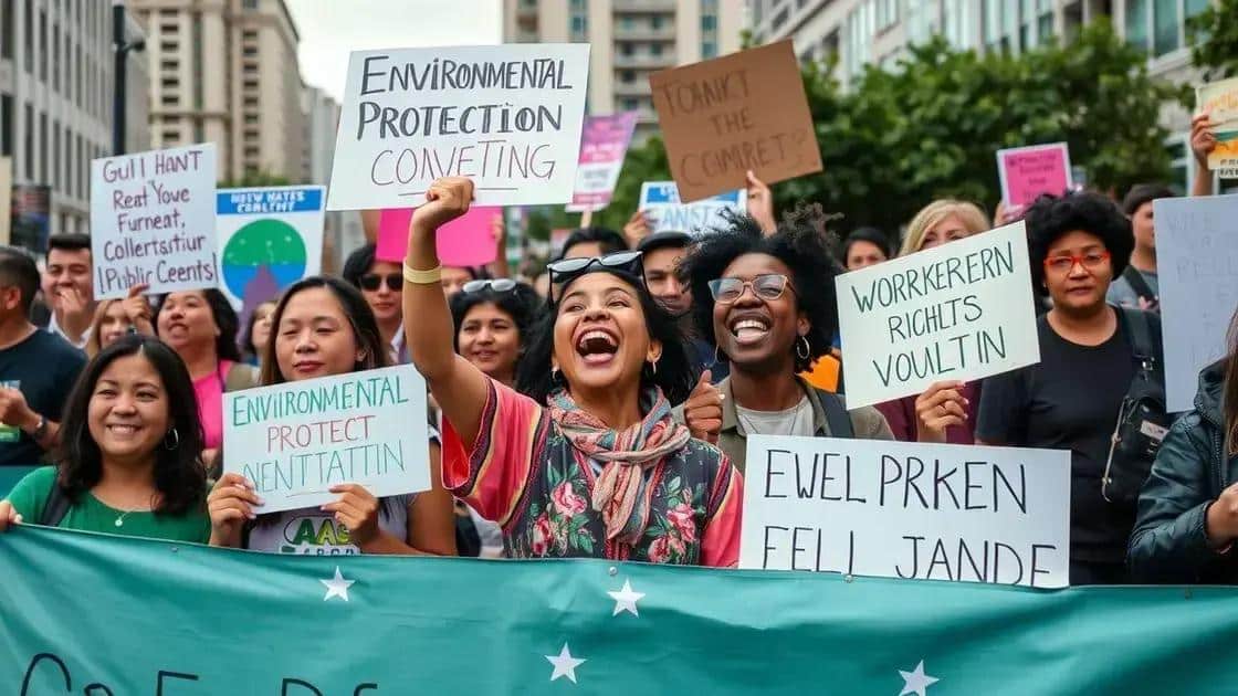 Key issues raised by the protesters