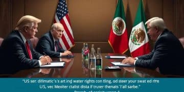 Trump escalates tariff threats in ongoing Mexico water dispute