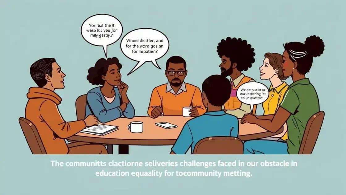 Challenges faced by education equality initiatives