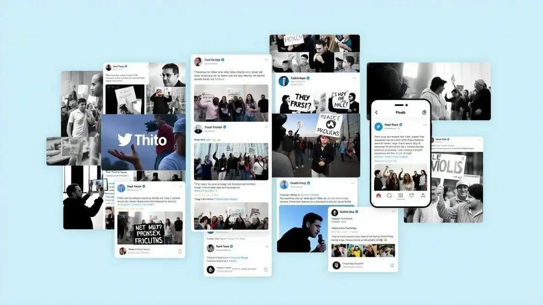 The role of social media in activism