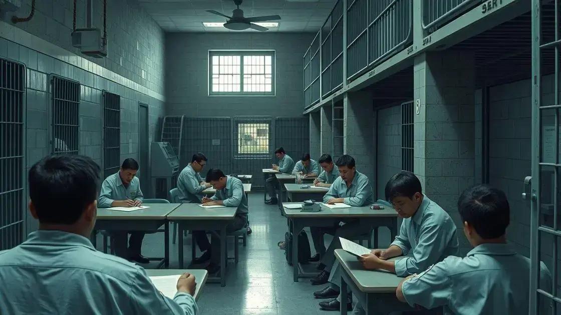 Life inside the high-security facility