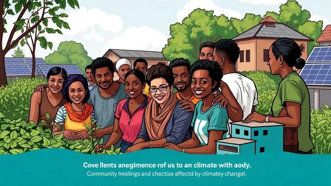 Real-world impacts of climate change on communities